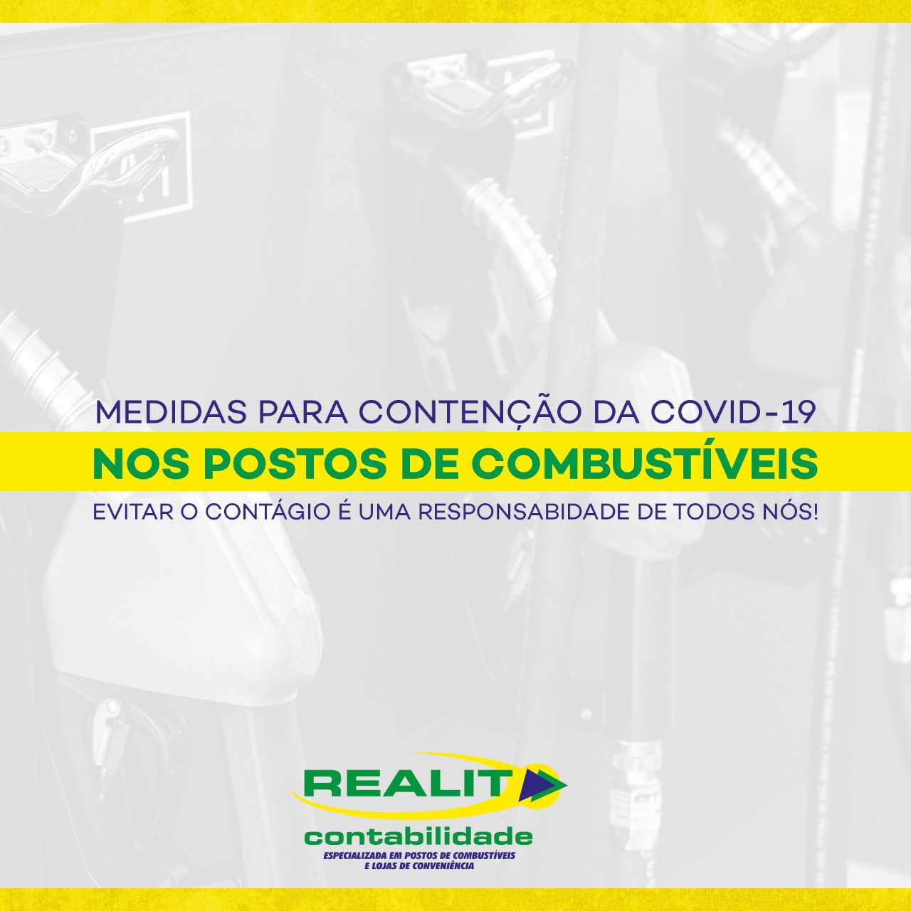 Medidas para contenção da COVID-19 nos Postos de Combustível